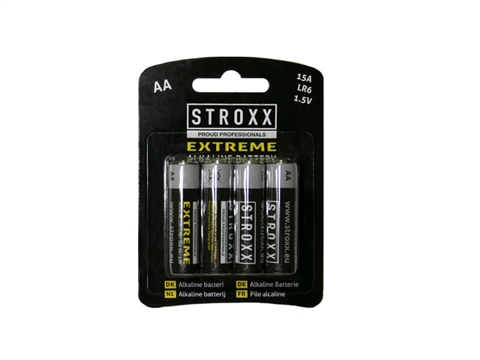 Батарейка STROXX ALKALINE AA/LR6/15A ULTRA PREMIUM 1,5V